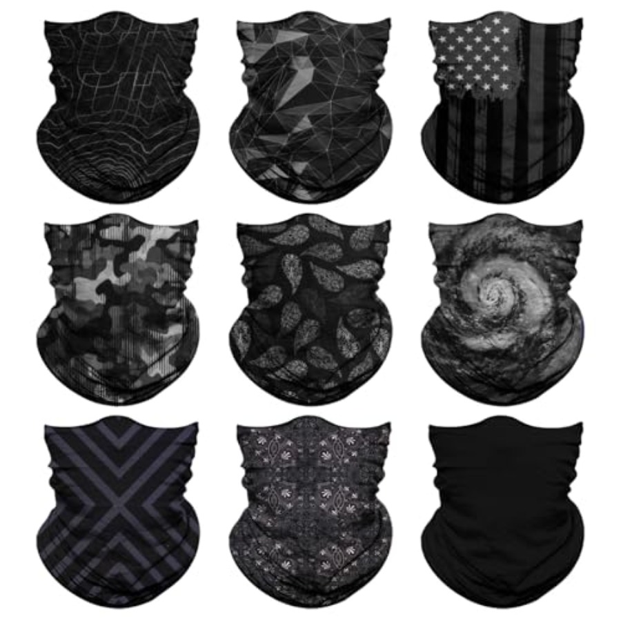 Neck Gaiter for Men Women Head - Face Scarf Mask avaliação e preço