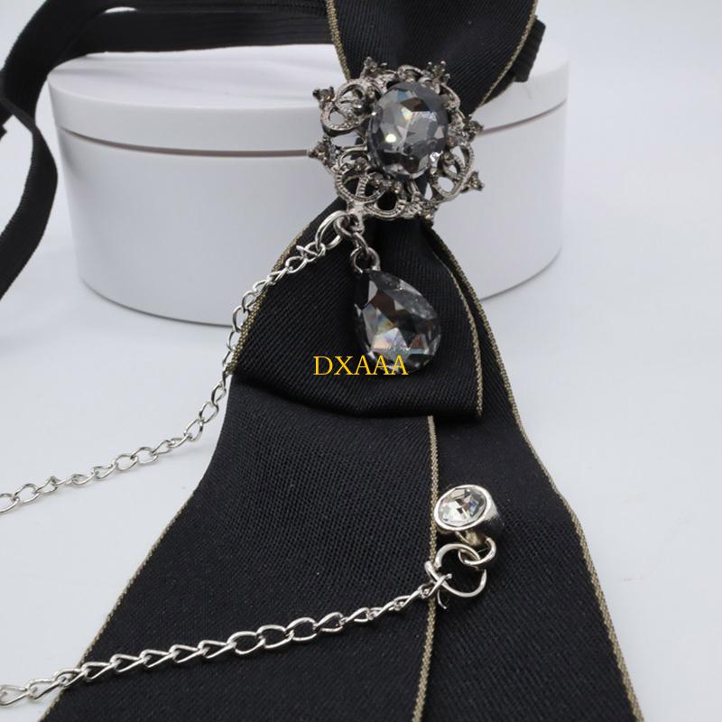DXAA Women Gothic Tie Uniform  - Bow Tie Pre Tied avaliação e preço