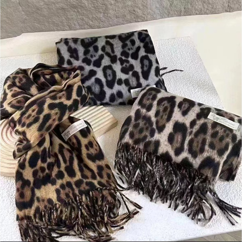 190*70CM Design Leopard Scarf  - Woven Scarf Blanket avaliação e preço