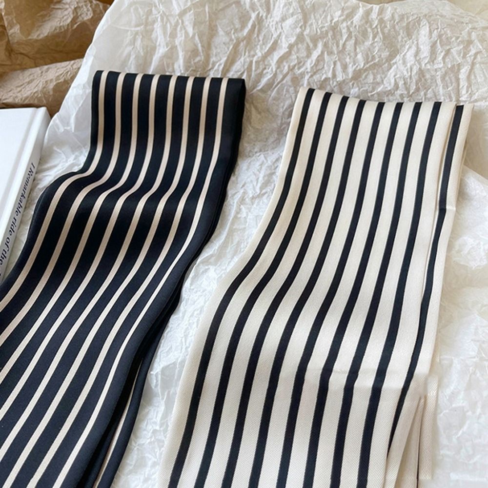 Tie Ribbon Headband Neckerchie - Silk Tie Striped avaliação e preço