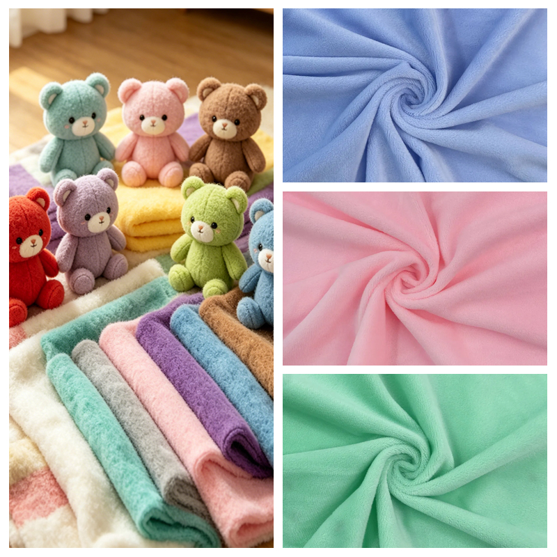 44 Colors Soft Short Plush Fab - Woven Scarf Blanket avaliação e preço