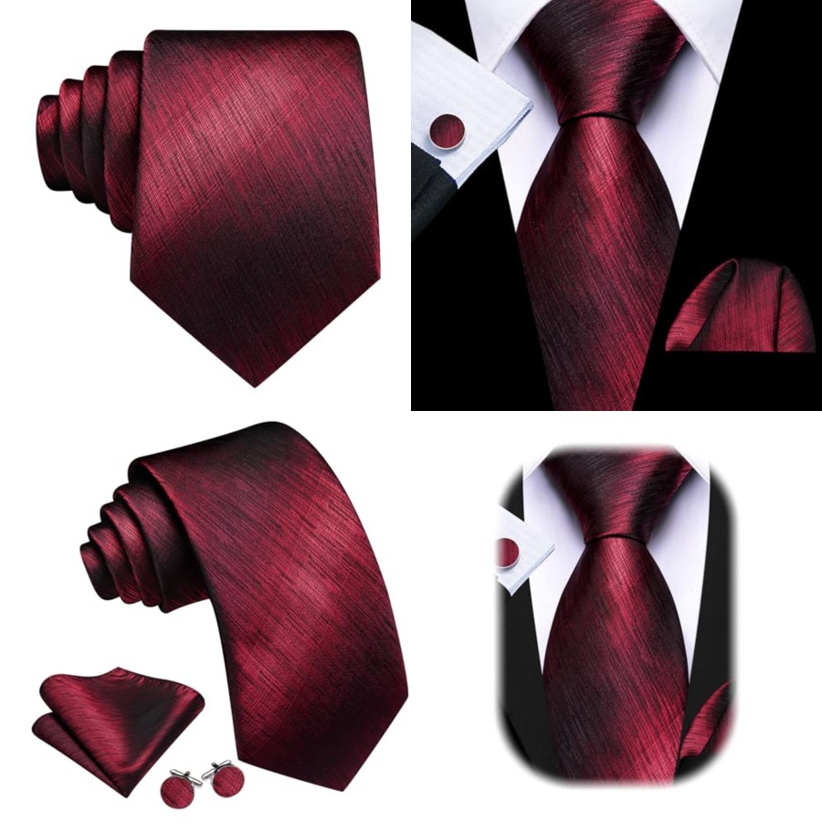 Tie Sets for Men Silk Stripe N - Silk Tie Striped avaliação e preço