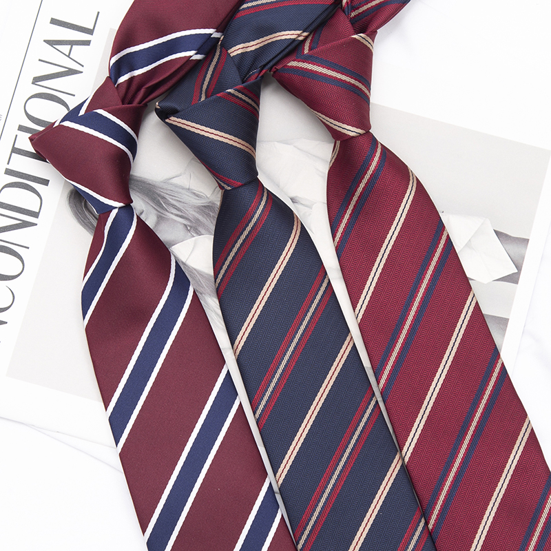 New JK Ties Women Striped Neck - Skinny Tie Men avaliação e preço