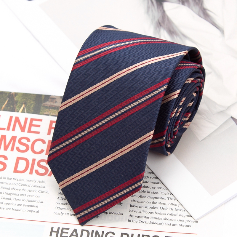 New JK Ties Women Striped Neck - Skinny Tie Men avaliação e preço
