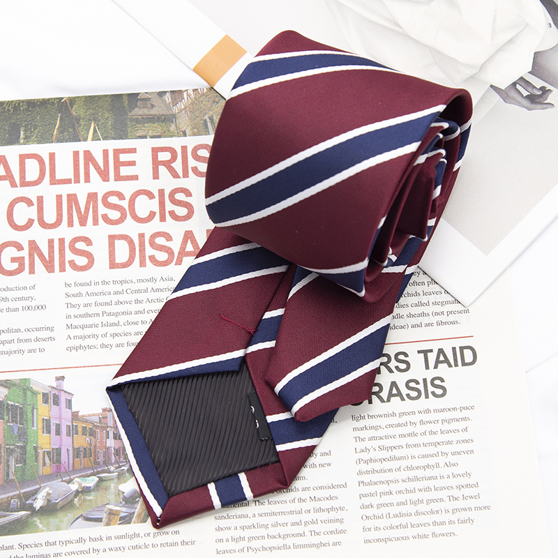 New JK Ties Women Striped Neck - Skinny Tie Men avaliação e preço