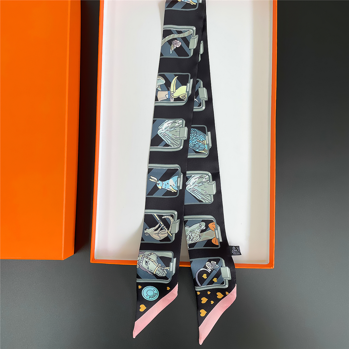Brand Design Twill 100% Silk S - Silk Neck Scarf avaliação e preço