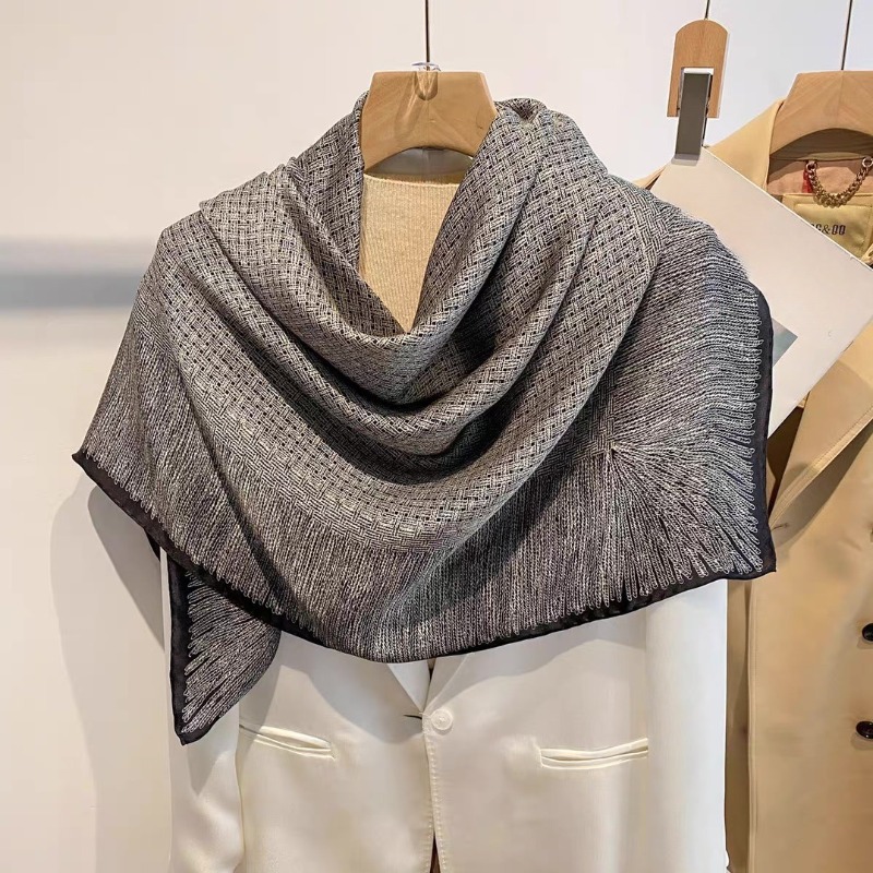 Oversized 110x110cm Real Silk  - Pashmina Wrap Large avaliação e preço