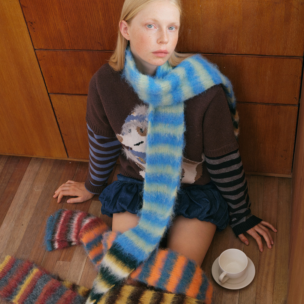Women Winter Cashmere Scarf 20 - Woven Scarf Blanket avaliação e preço