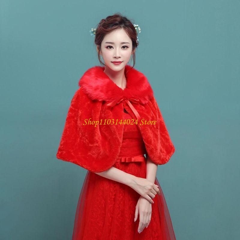 N5KE Womens Winter Thicken Plu - Stole Wedding Shawl avaliação e preço