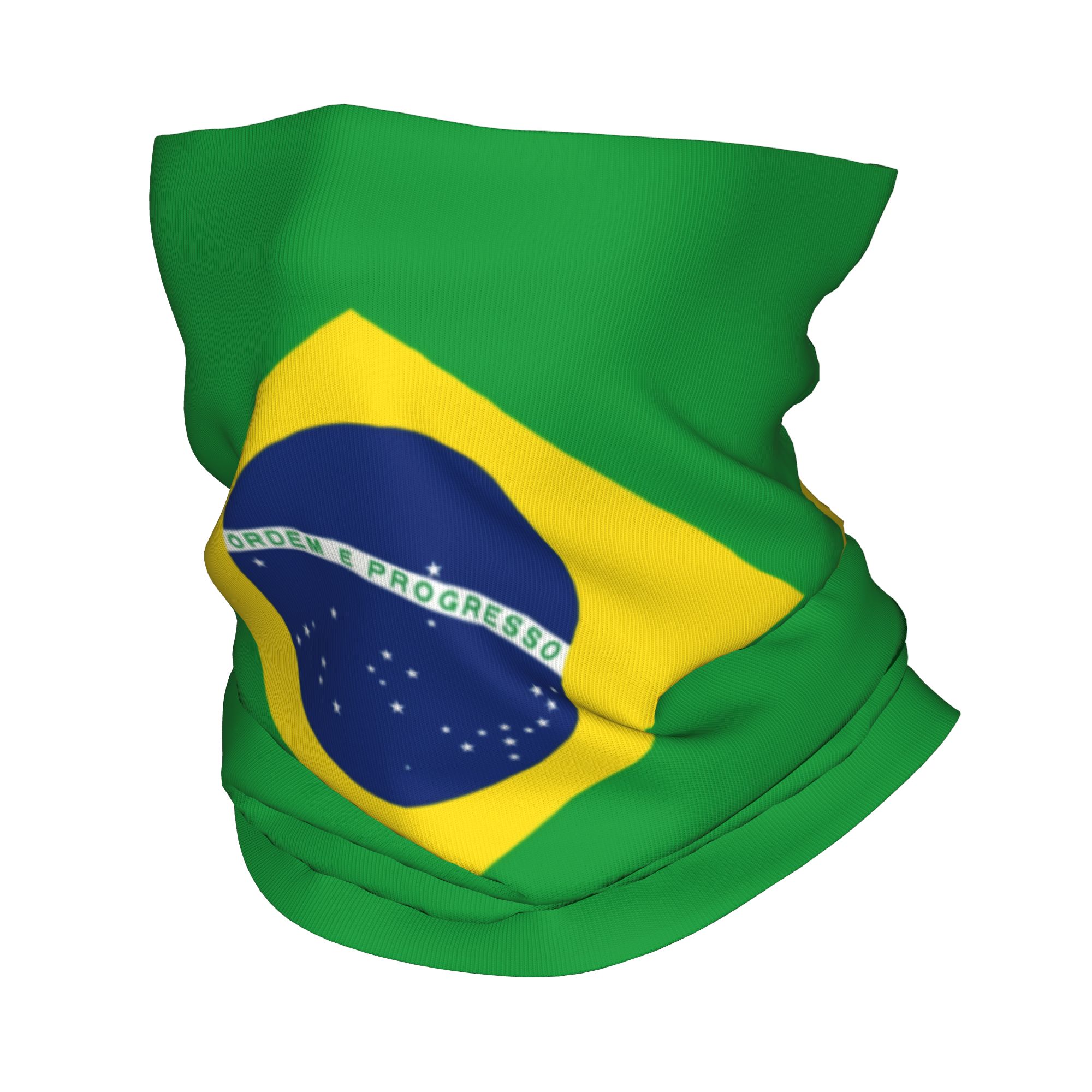 Custom Brazil Flag Bandana Nec - Neck Warmer Tube avaliação e preço