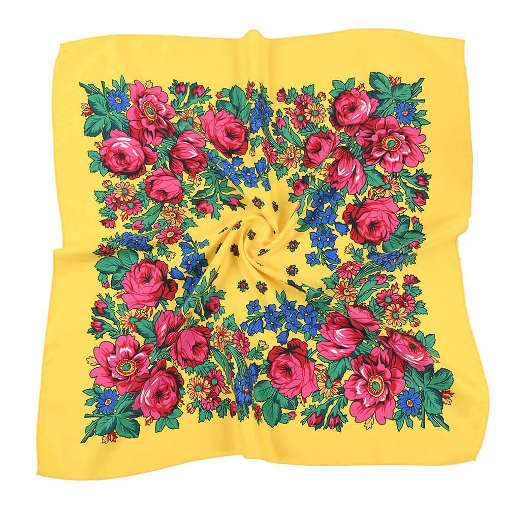 70*70cm Russian Style Square S - Bandana Cotton avaliação e preço