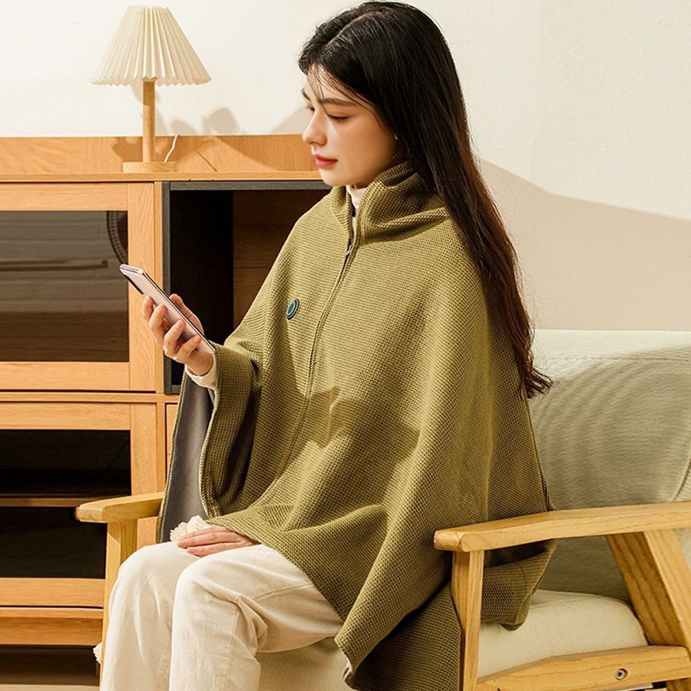 Fashion Wearable USB Electric  - Woven Scarf Blanket avaliação e preço