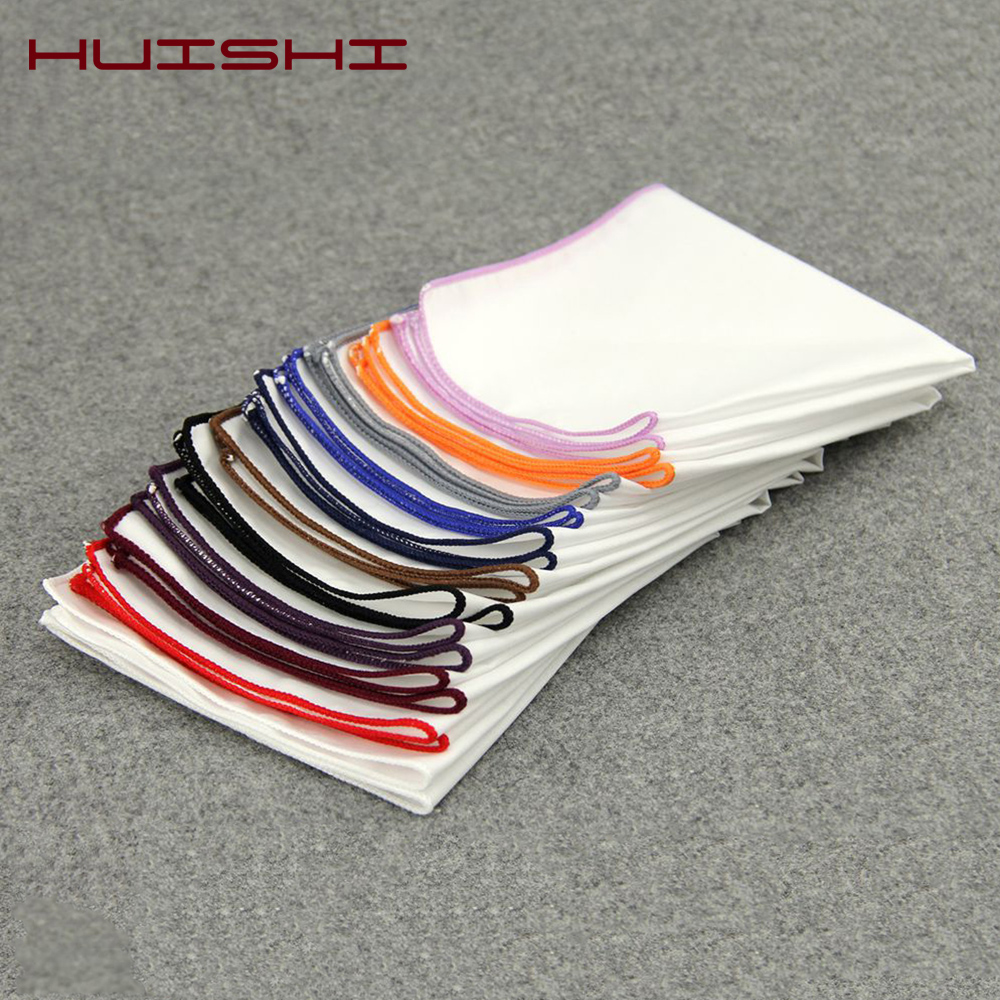 New Hanky Men's White Pocket S - Handkerchief Cotton Men avaliação e preço