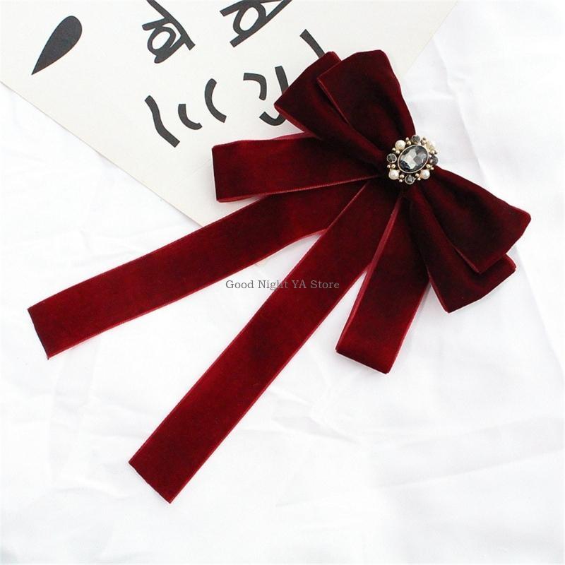 Luxurious Velvets Bows Tie for - Bow Tie Pre Tied avaliação e preço