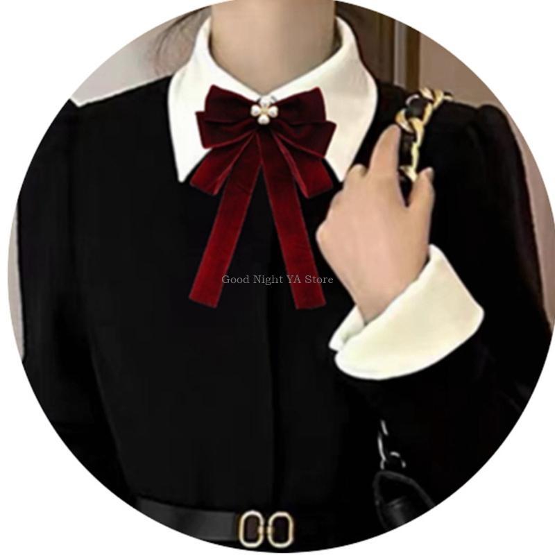 Luxurious Velvets Bows Tie for - Bow Tie Pre Tied avaliação e preço