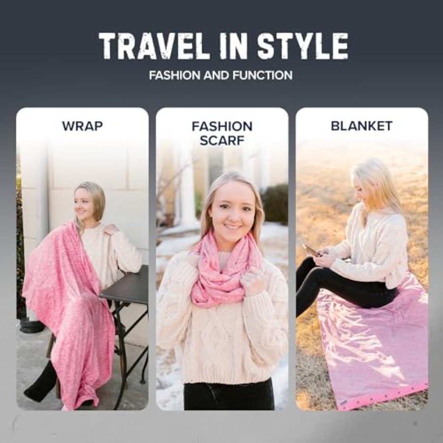 Infinity Travel Scarf Loop wit - Infinity Scarf Knit avaliação e preço