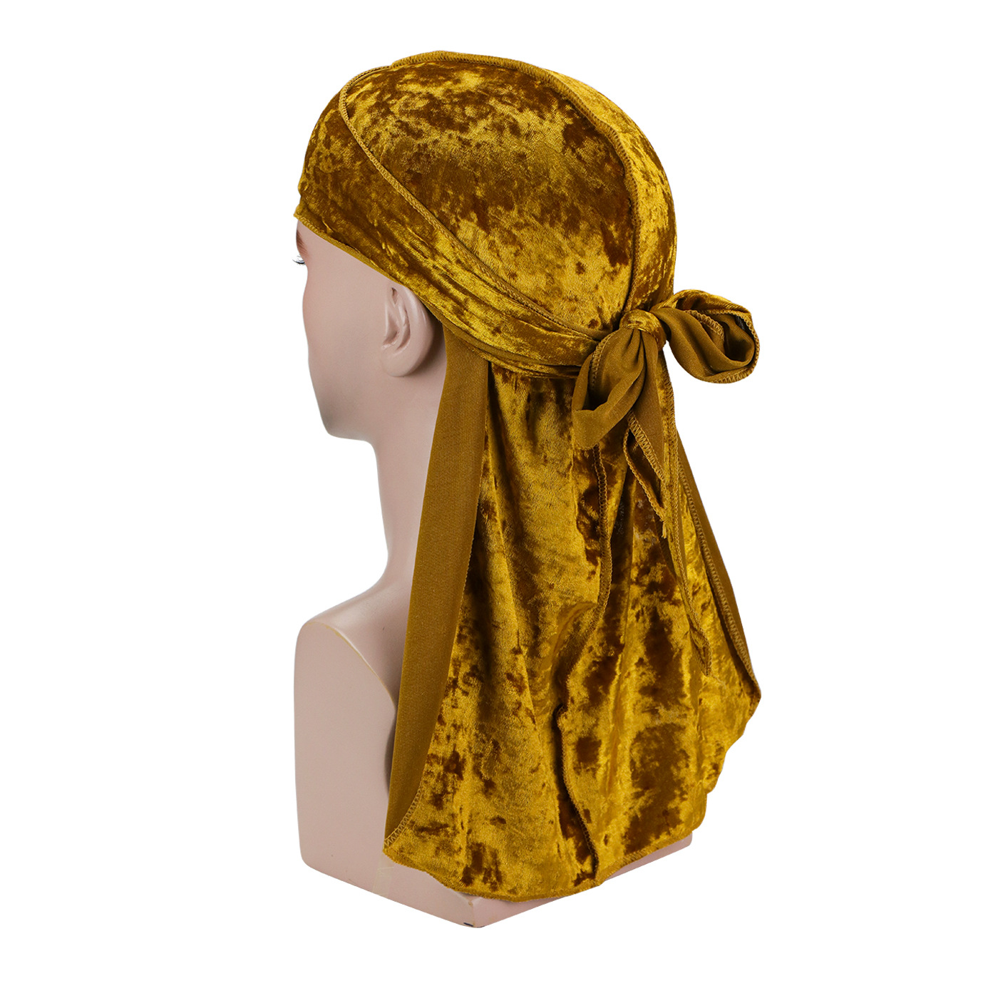 Unisex Diamond Velvet Durag Ba - Bandana Doo Rag avaliação e preço