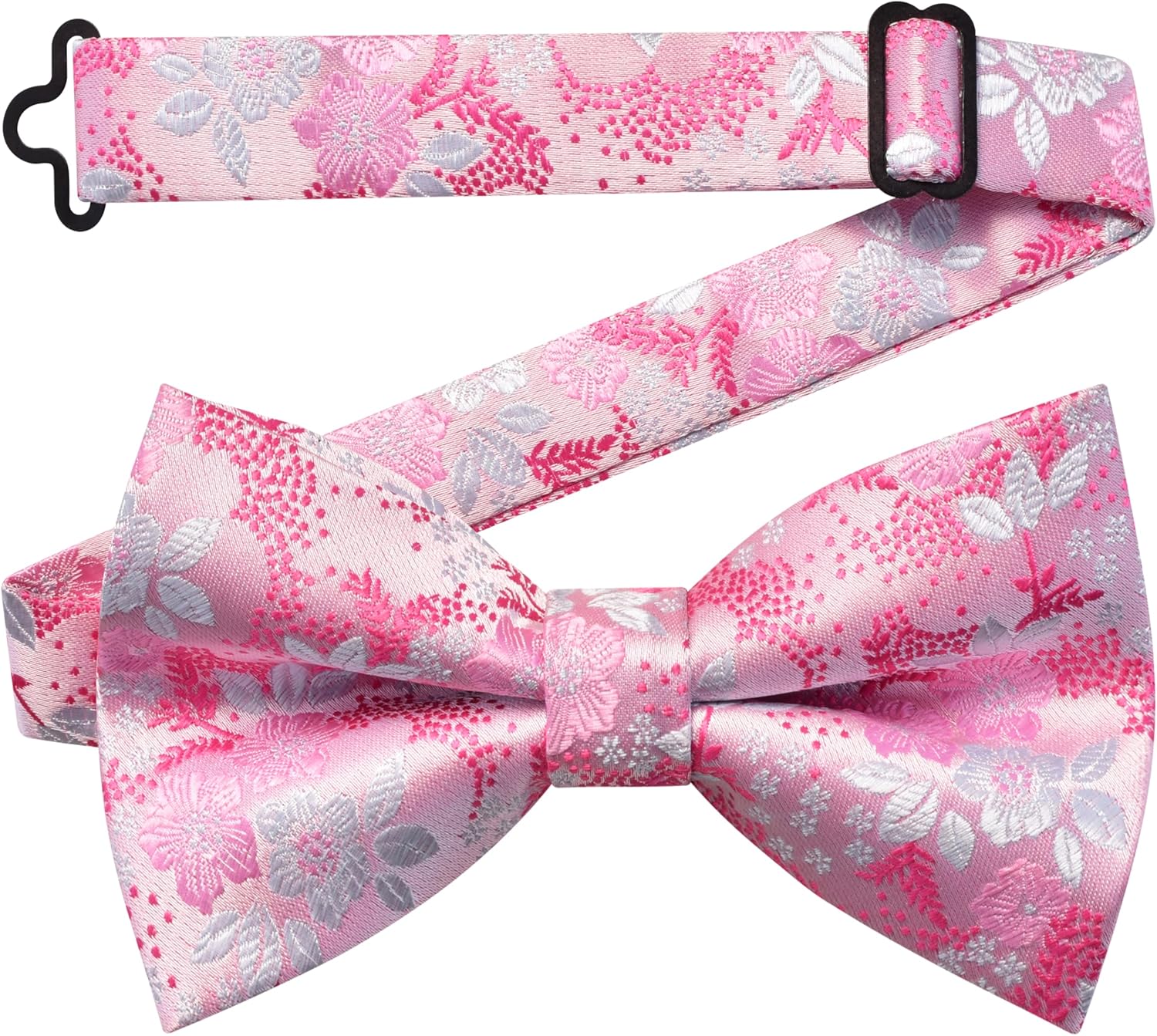 Floral Bow Tie & Handkerchief  - Handkerchief Cotton Men avaliação e preço