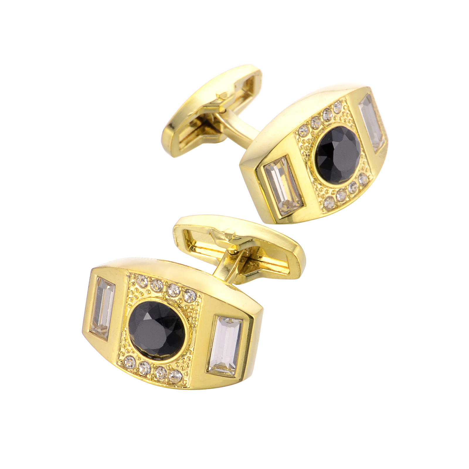 High Quality Cufflinks Necktie - Tie Bar Set Gift avaliação e preço