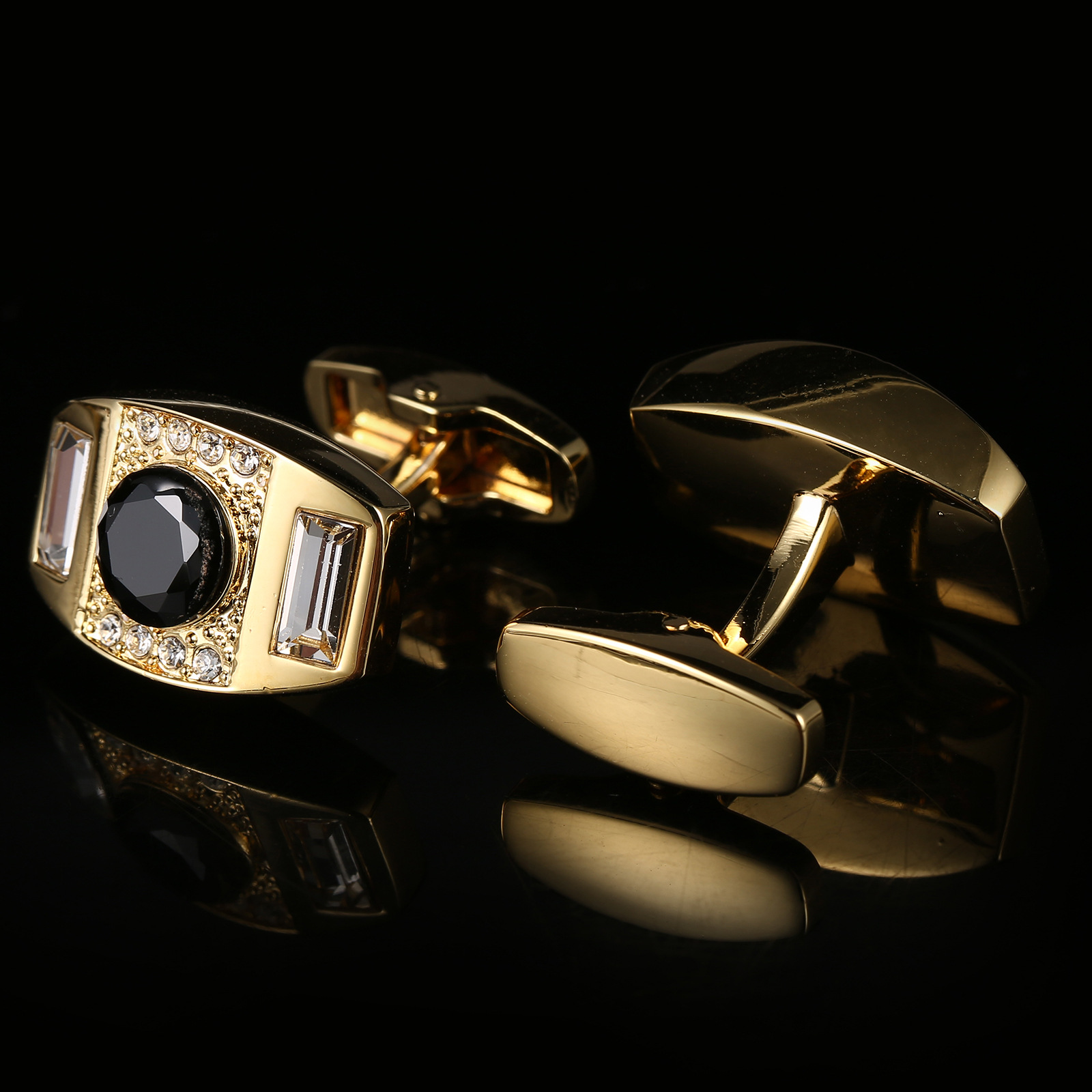High Quality Cufflinks Necktie - Tie Bar Set Gift avaliação e preço