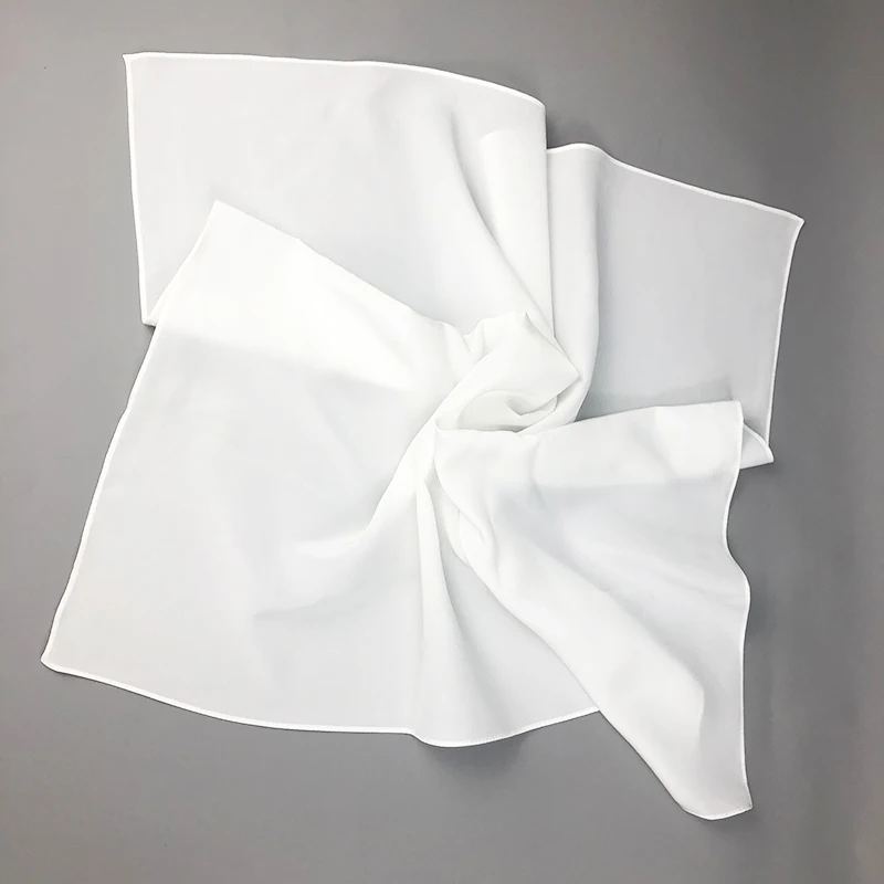 New Women Silk Scarf Square Ne - Ascot Neck Scarf avaliação e preço