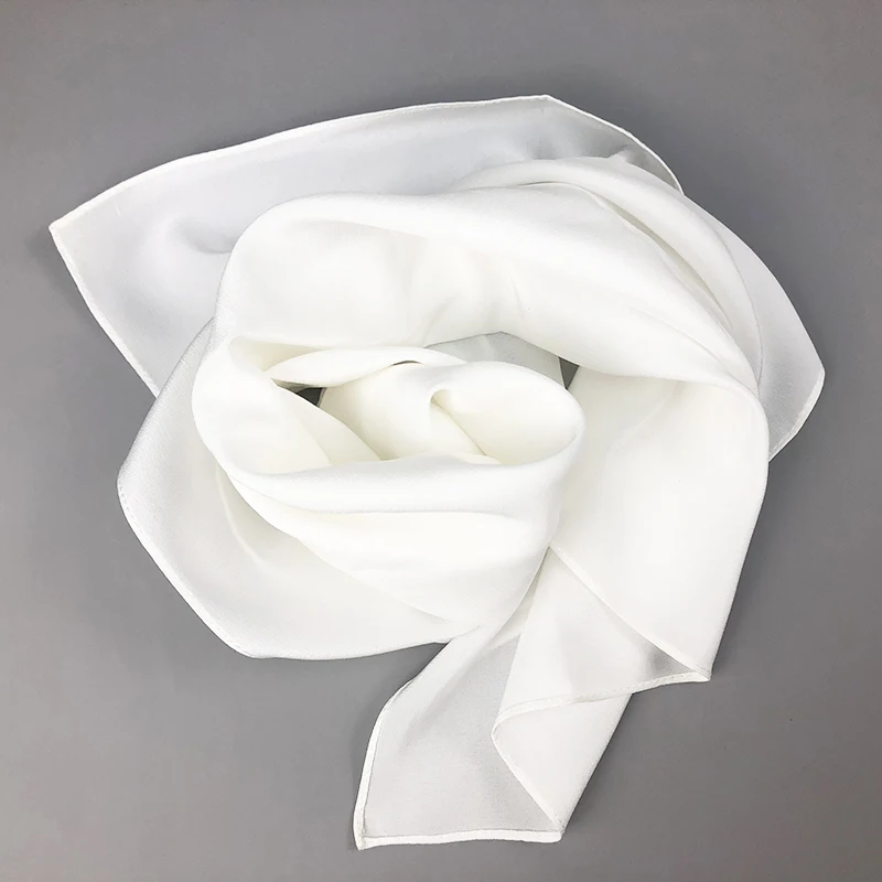 New Women Silk Scarf Square Ne - Ascot Neck Scarf avaliação e preço