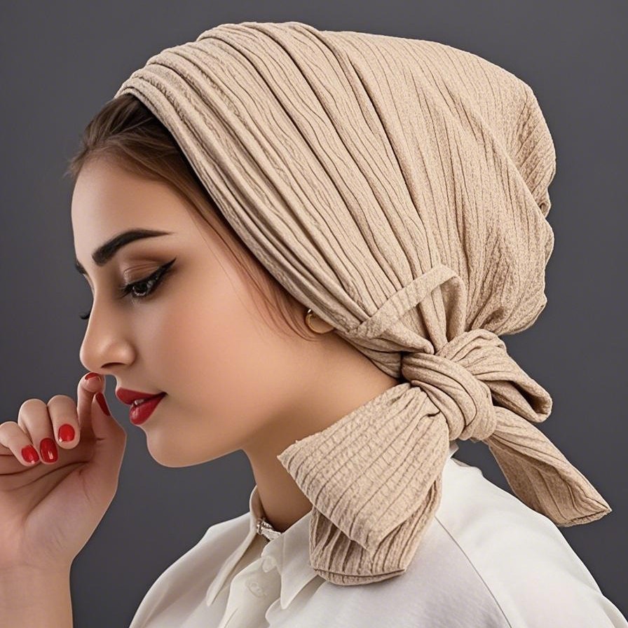 Luxury Spring knot Turban Hat  - Head Wrap Turban avaliação e preço