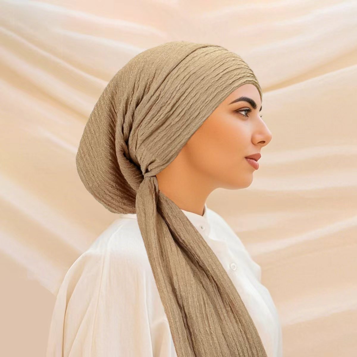 Luxury Spring knot Turban Hat  - Head Wrap Turban avaliação e preço