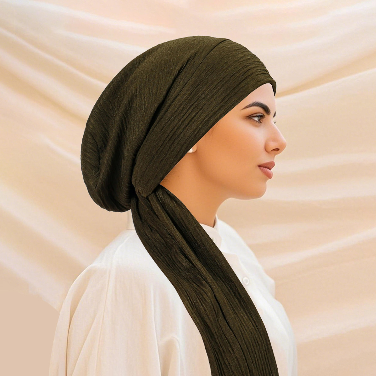 Luxury Spring knot Turban Hat  - Head Wrap Turban avaliação e preço