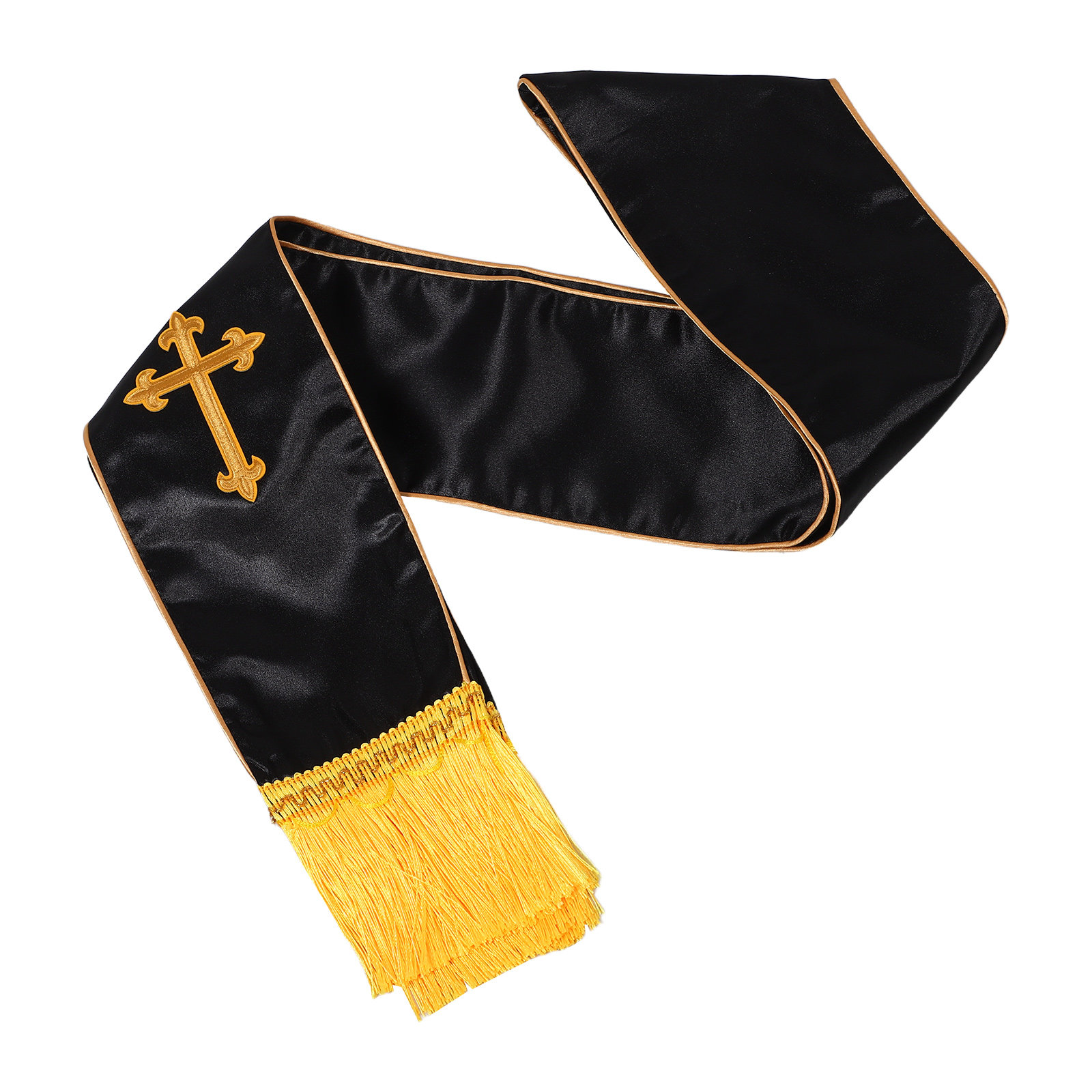 Embroidered Wedding Officiant  - Stole Wedding Shawl avaliação e preço