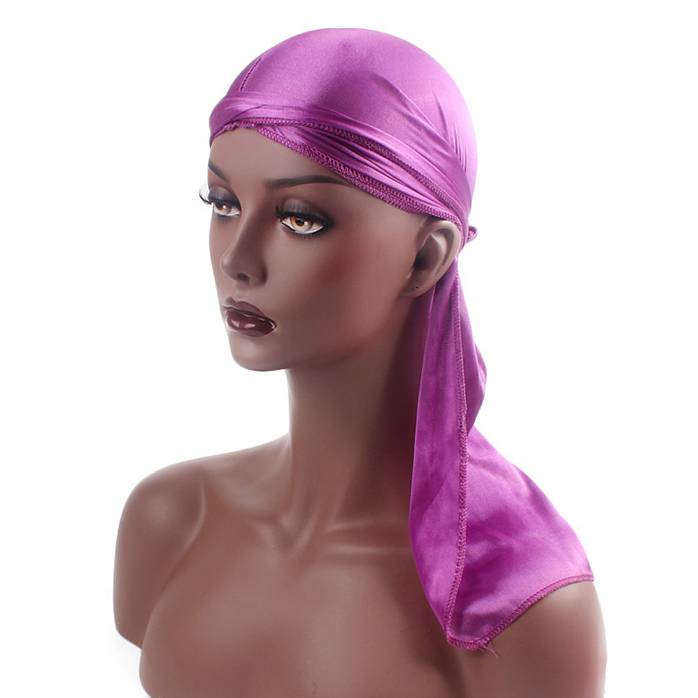 Unisex Adult Satin Long Tail D - Bandana Doo Rag avaliação e preço