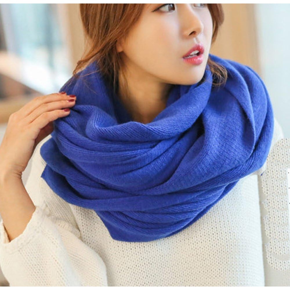 Womens Warm Winter Infinity Sc - Infinity Scarf Knit avaliação e preço