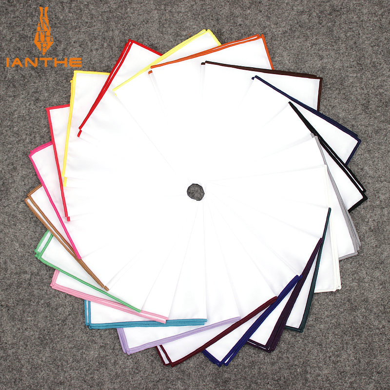 2018 Fashion Mens Cotton White - Handkerchief Cotton Men avaliação e preço