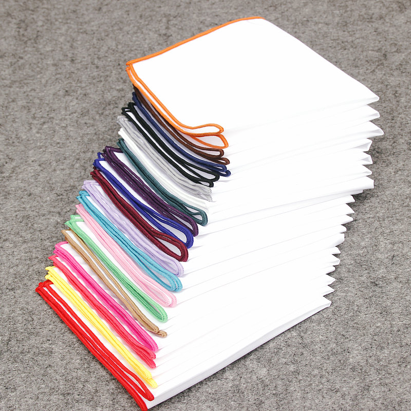 2018 Fashion Mens Cotton White - Handkerchief Cotton Men avaliação e preço