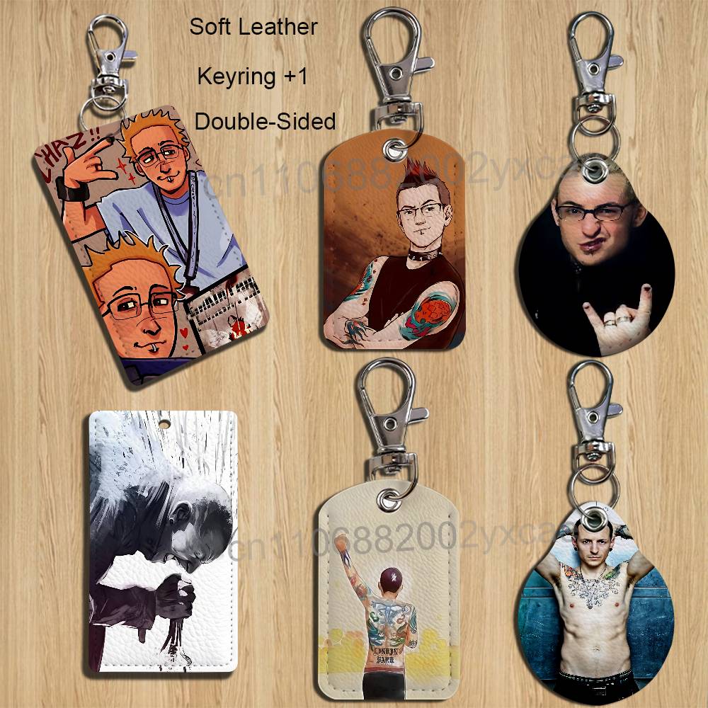 Fan art design Chester Benning - Lanyard Badge Holder avaliação e preço
