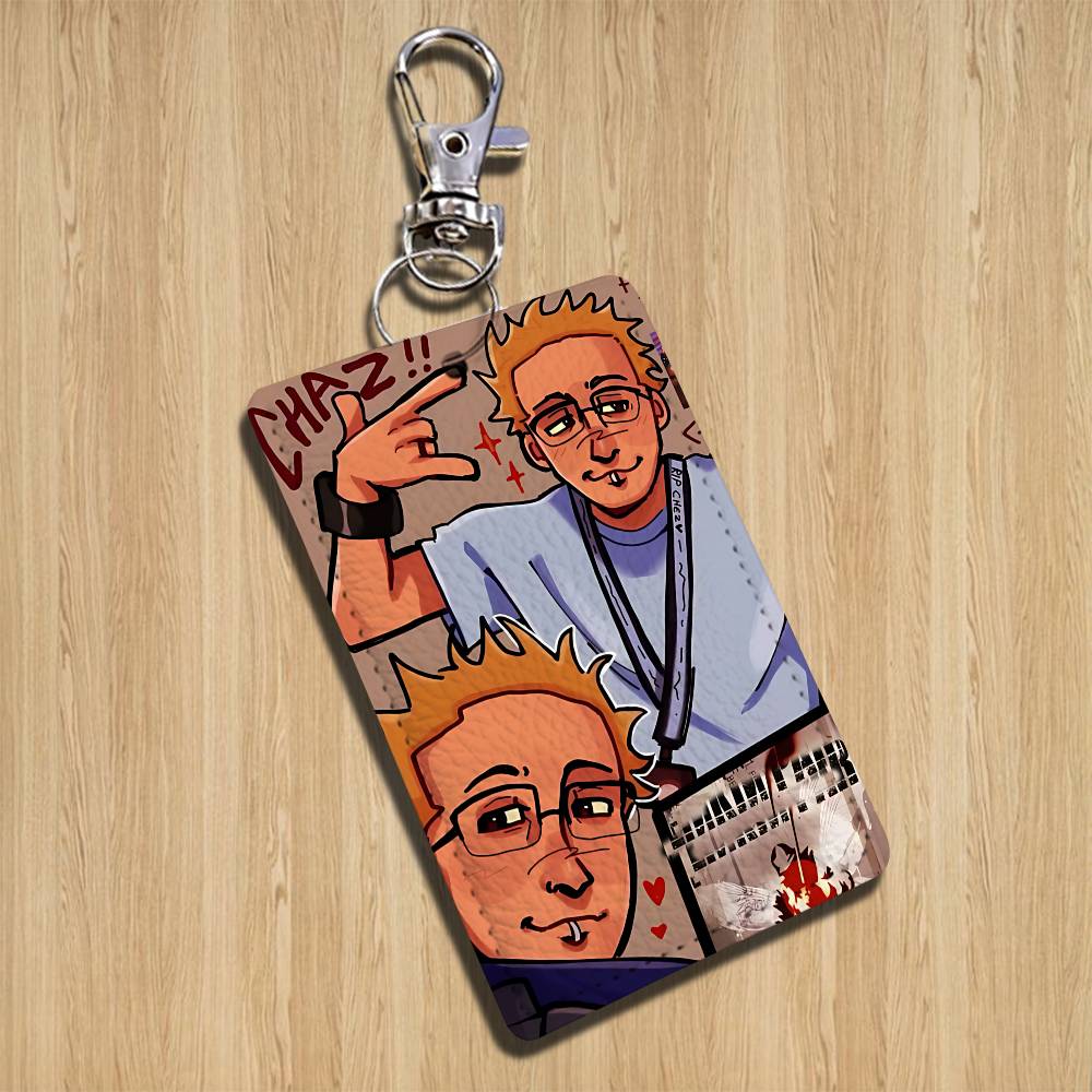 Fan art design Chester Benning - Lanyard Badge Holder avaliação e preço