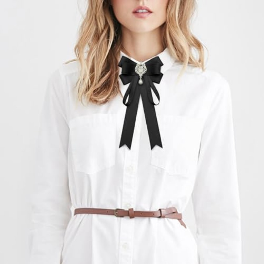 LJBFNN Bow Tie For Women, Pre- - Bow Tie Pre Tied avaliação e preço