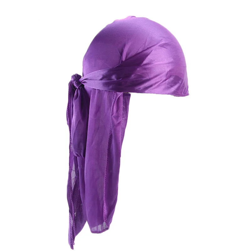 5Pcs Silk Durag Bandana Turban - Bandana Doo Rag avaliação e preço