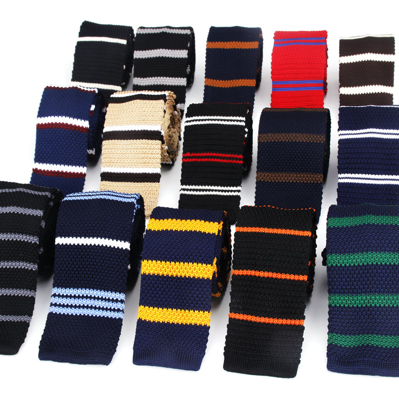 Men's fashion Suits Knit Tie P - Skinny Tie Men avaliação e preço