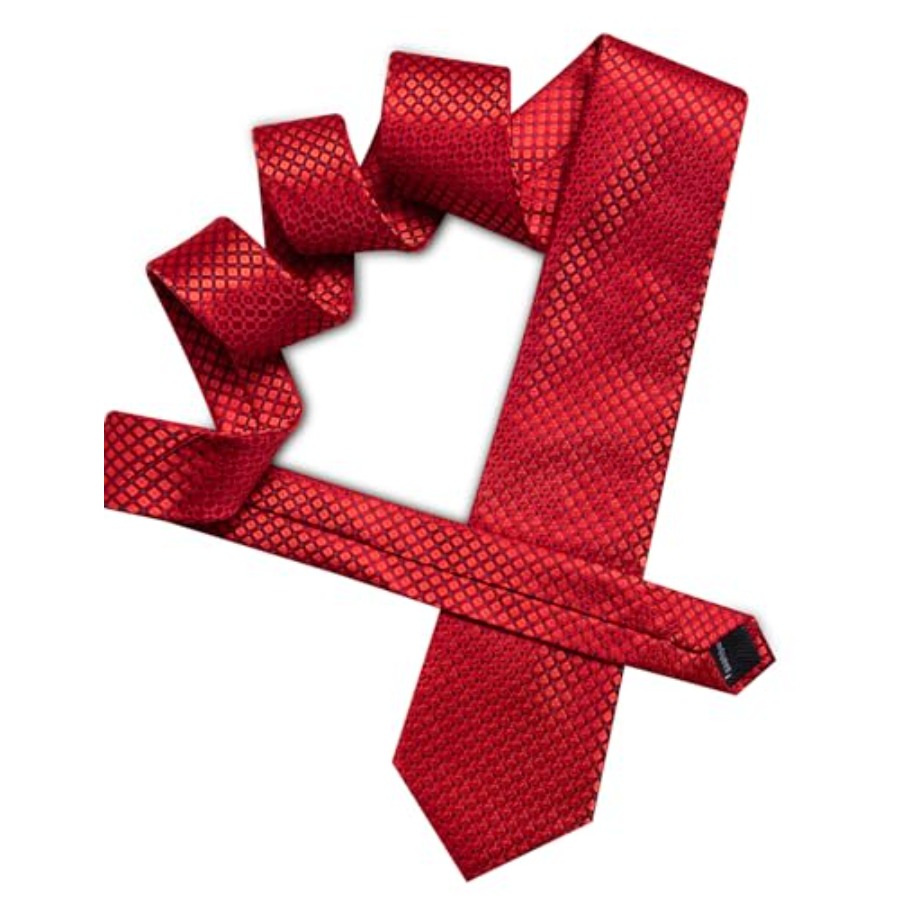 Men Plaid/Striped Ties Set Sil - Pocket Square Set avaliação e preço