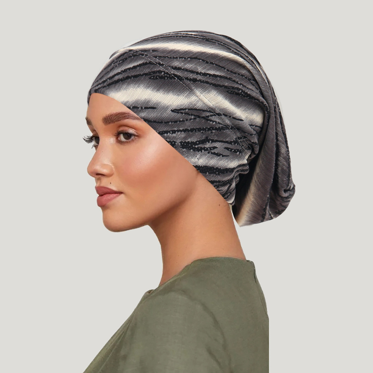 2026 New Tie-dye Hair Cover Ca - Head Wrap Turban avaliação e preço