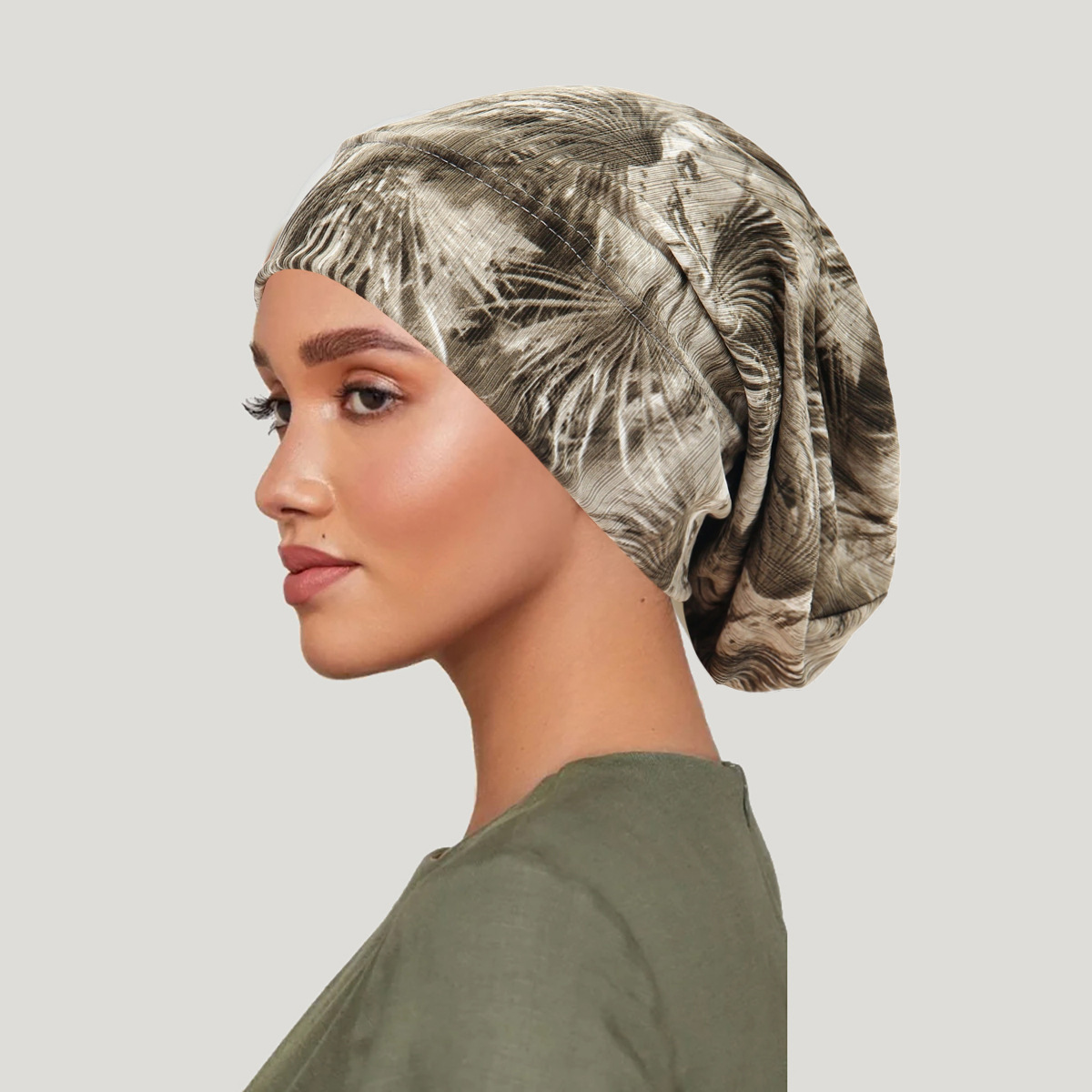 2026 New Tie-dye Hair Cover Ca - Head Wrap Turban avaliação e preço
