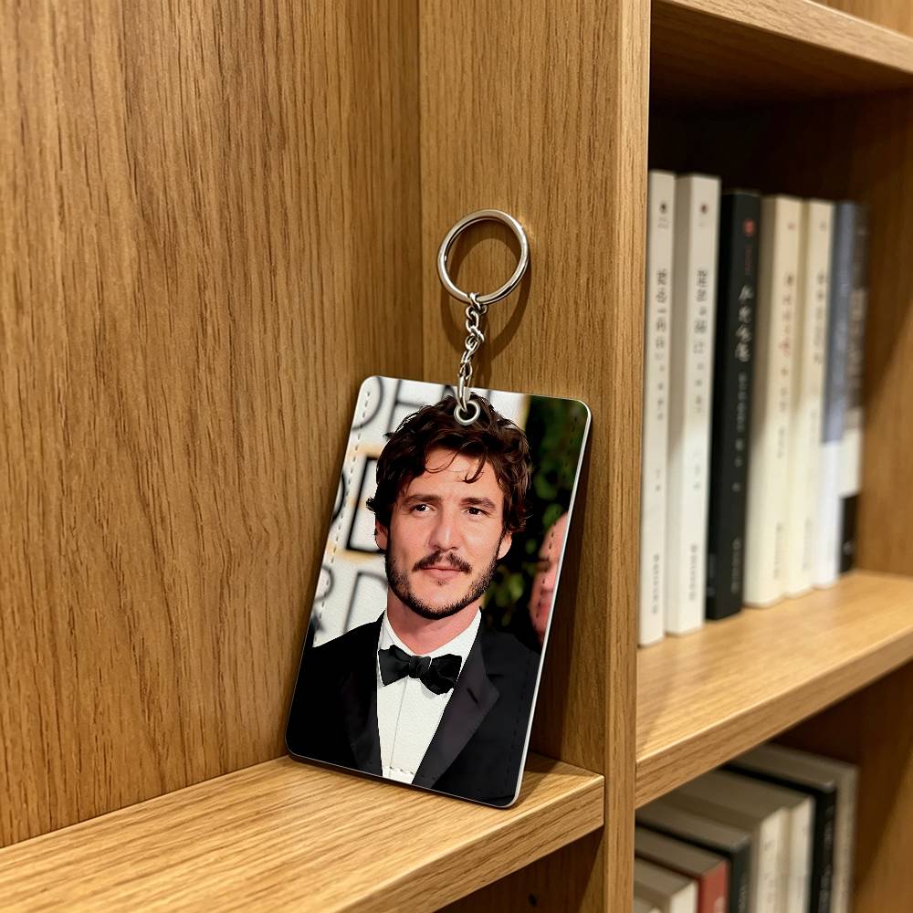 Cool Actor P-Pedro Pascal Card - Lanyard Badge Holder avaliação e preço