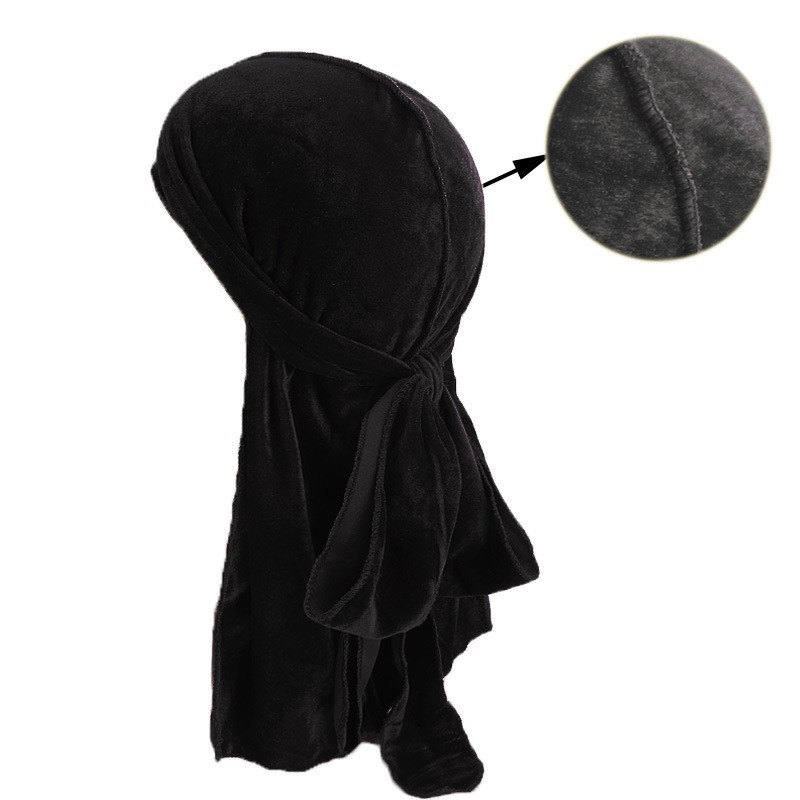 New Luxury Men's Velvet Durags - Bandana Doo Rag avaliação e preço