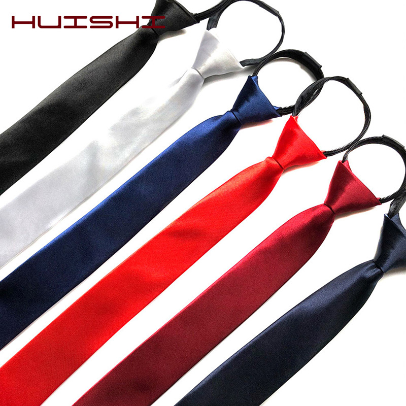 HUISHI Mens Zipper Necktie Ski - Skinny Tie Men avaliação e preço