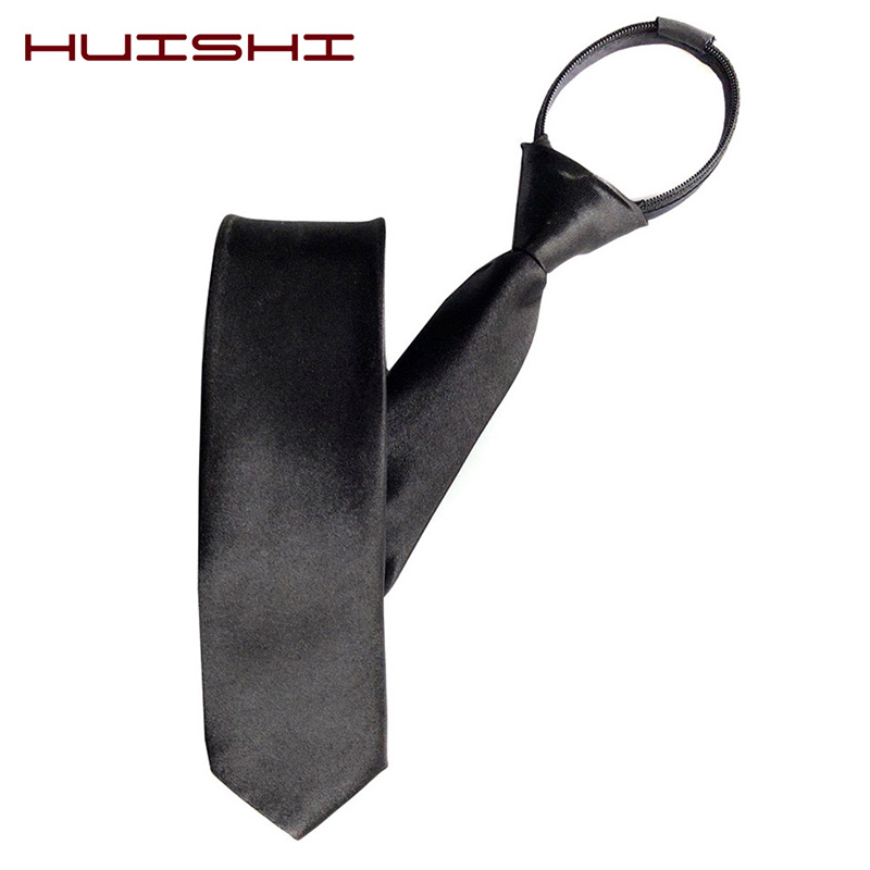 HUISHI Mens Zipper Necktie Ski - Skinny Tie Men avaliação e preço