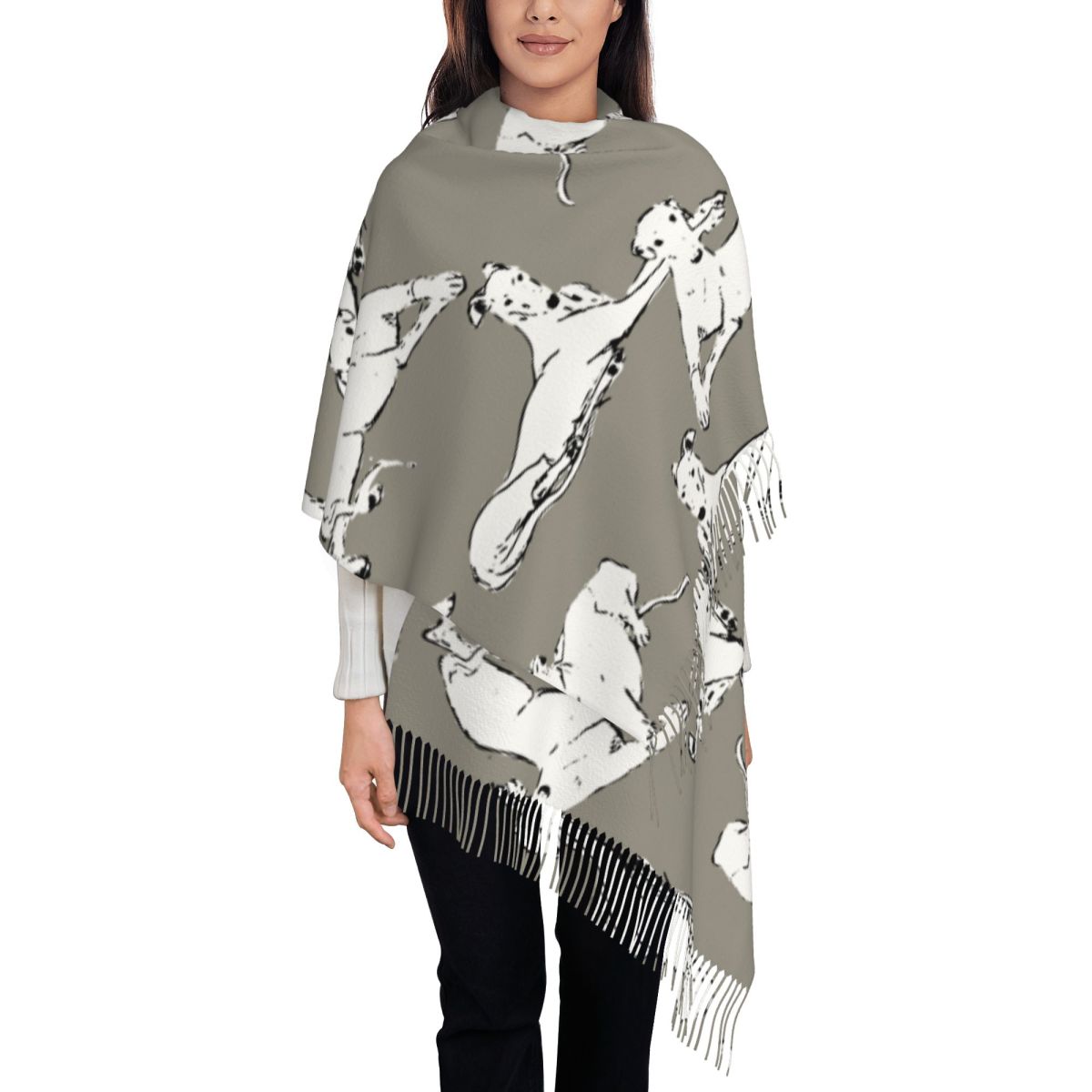 Relaxing Greyhound Whippet Sca - Pashmina Wrap Large avaliação e preço