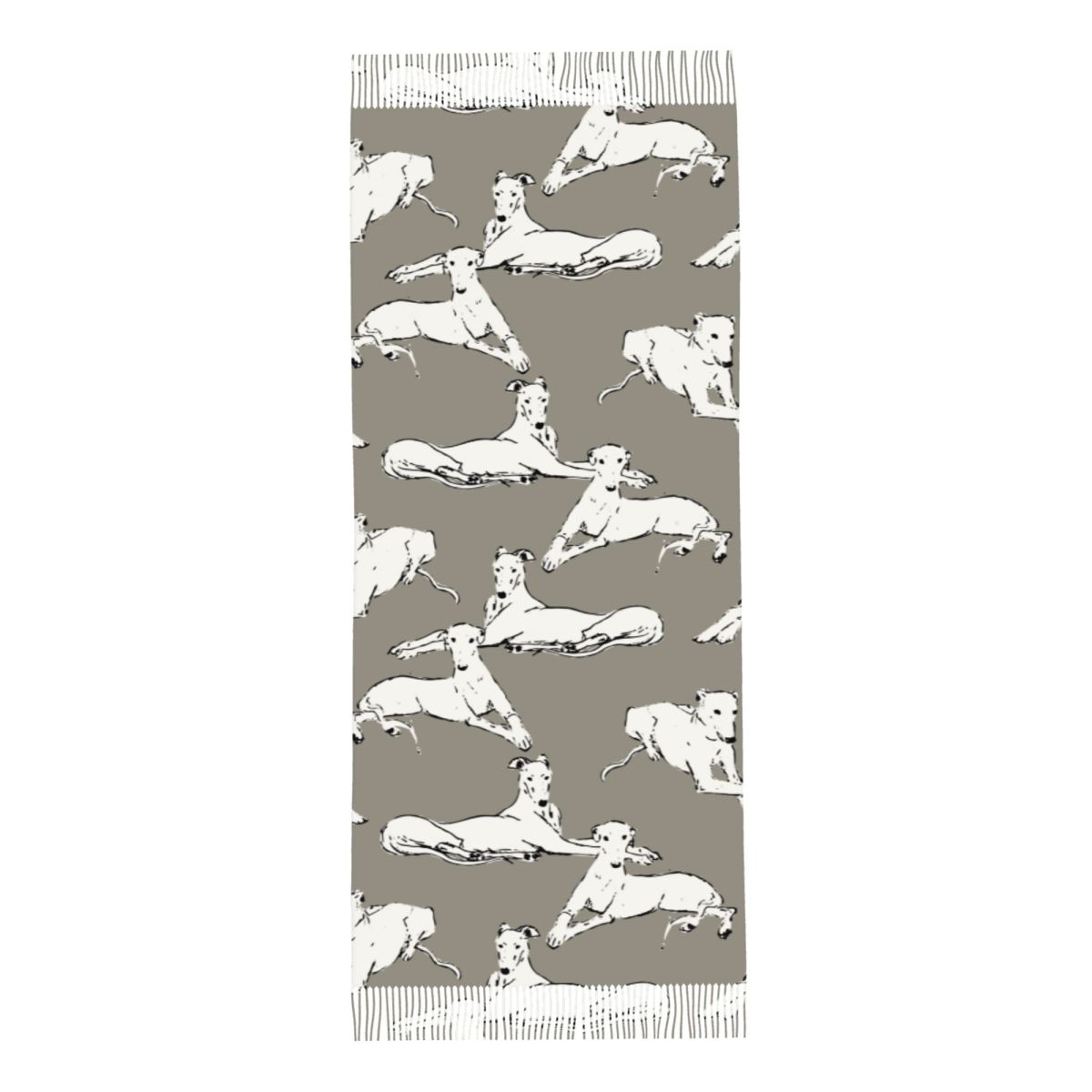 Relaxing Greyhound Whippet Sca - Pashmina Wrap Large avaliação e preço