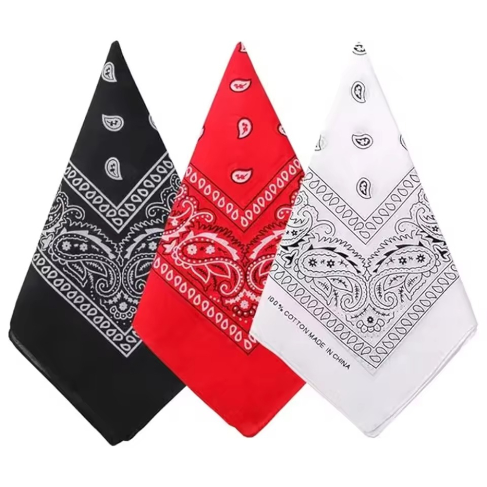 Hip Hop Cowboy Paisley Scarf L - Ascot Neck Scarf avaliação e preço