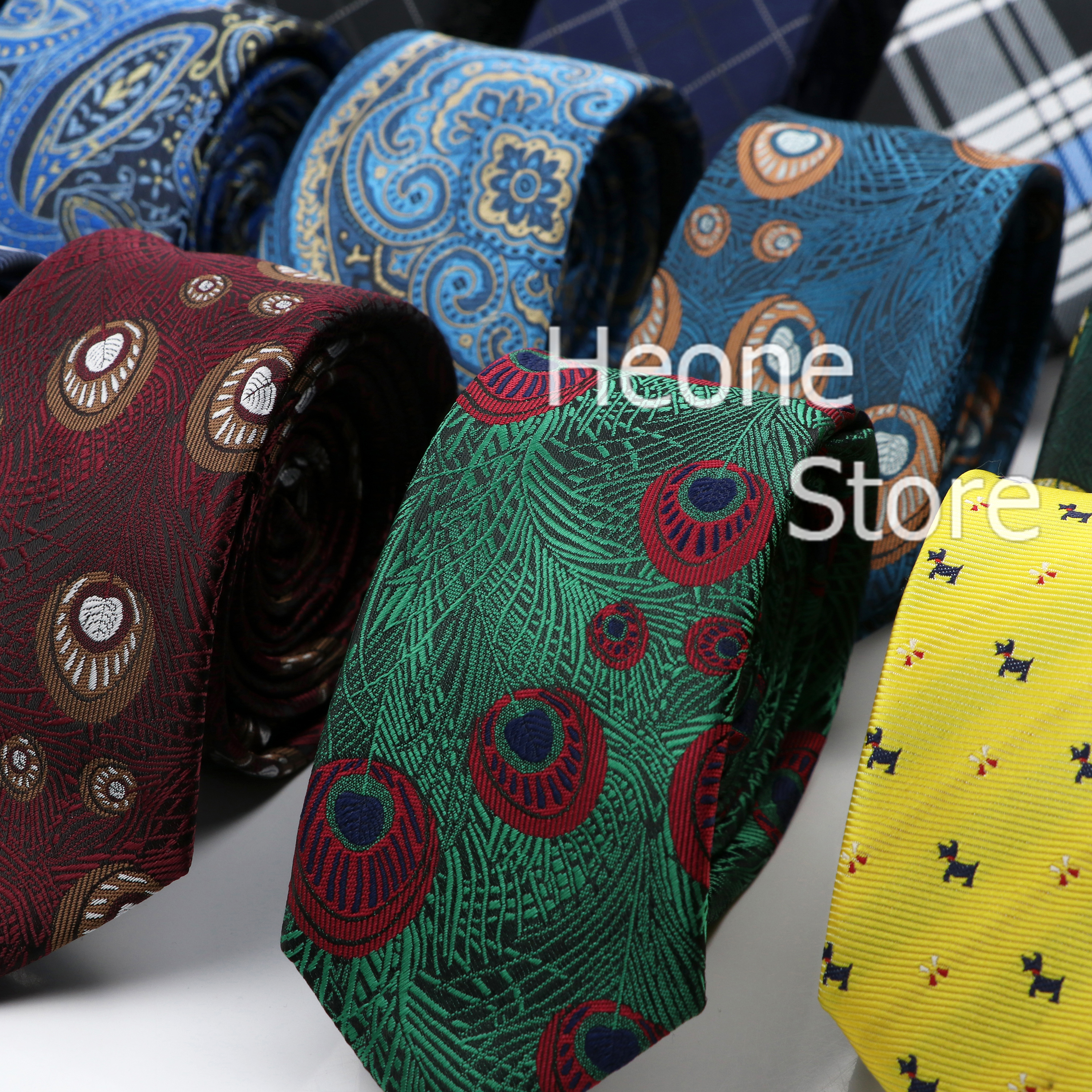 New Men Ties Solid Color Strip - Skinny Tie Men avaliação e preço